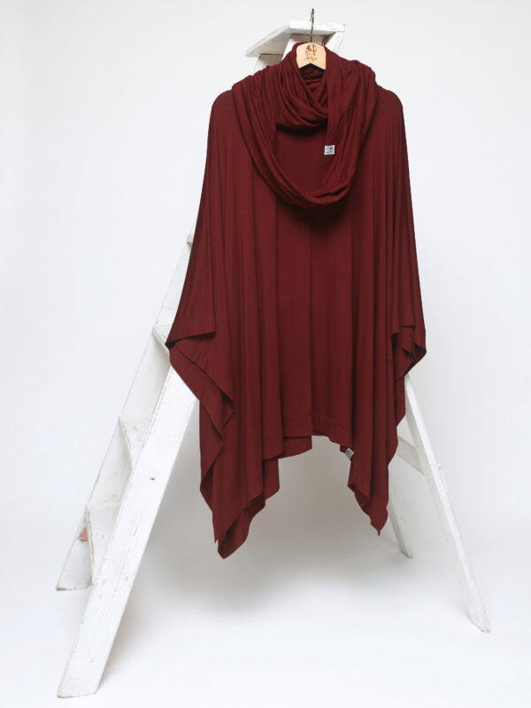 REFASHION - Liddy Poncho in Wild Coral