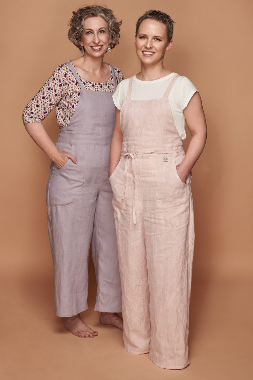 Catherine - Comfortable Printed Overalls main image 0
